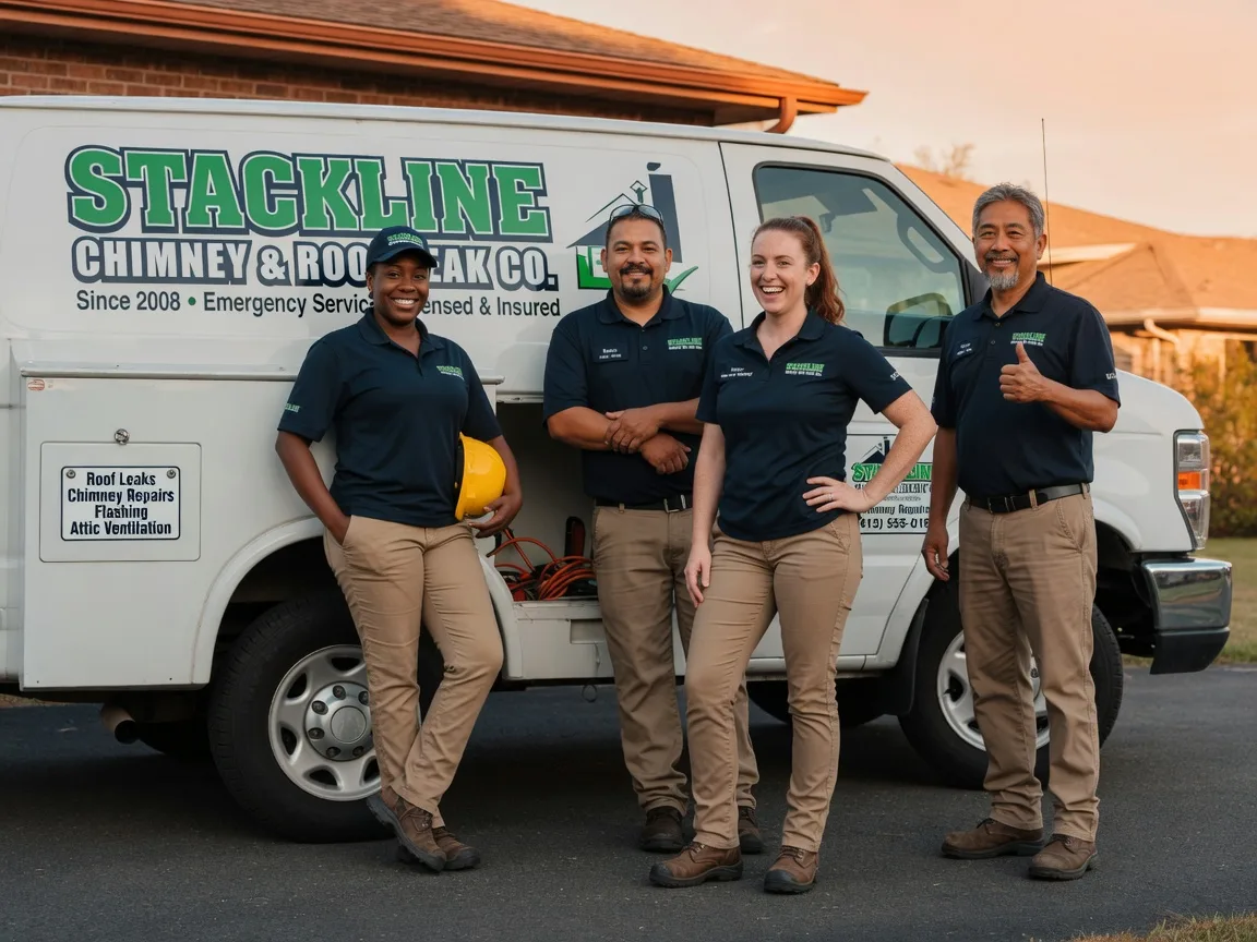 Chimney flashing repair company in Randolph, VA